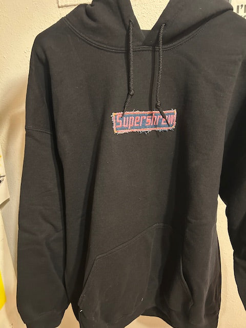 Supershrew Pullover Hoodie Black Large